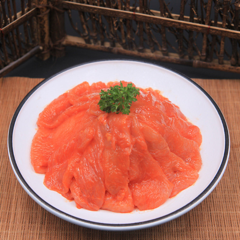 滑嘟嘟嫩滑鸡柳500g40袋豆捞火锅餐厅专用食材生鸡肉