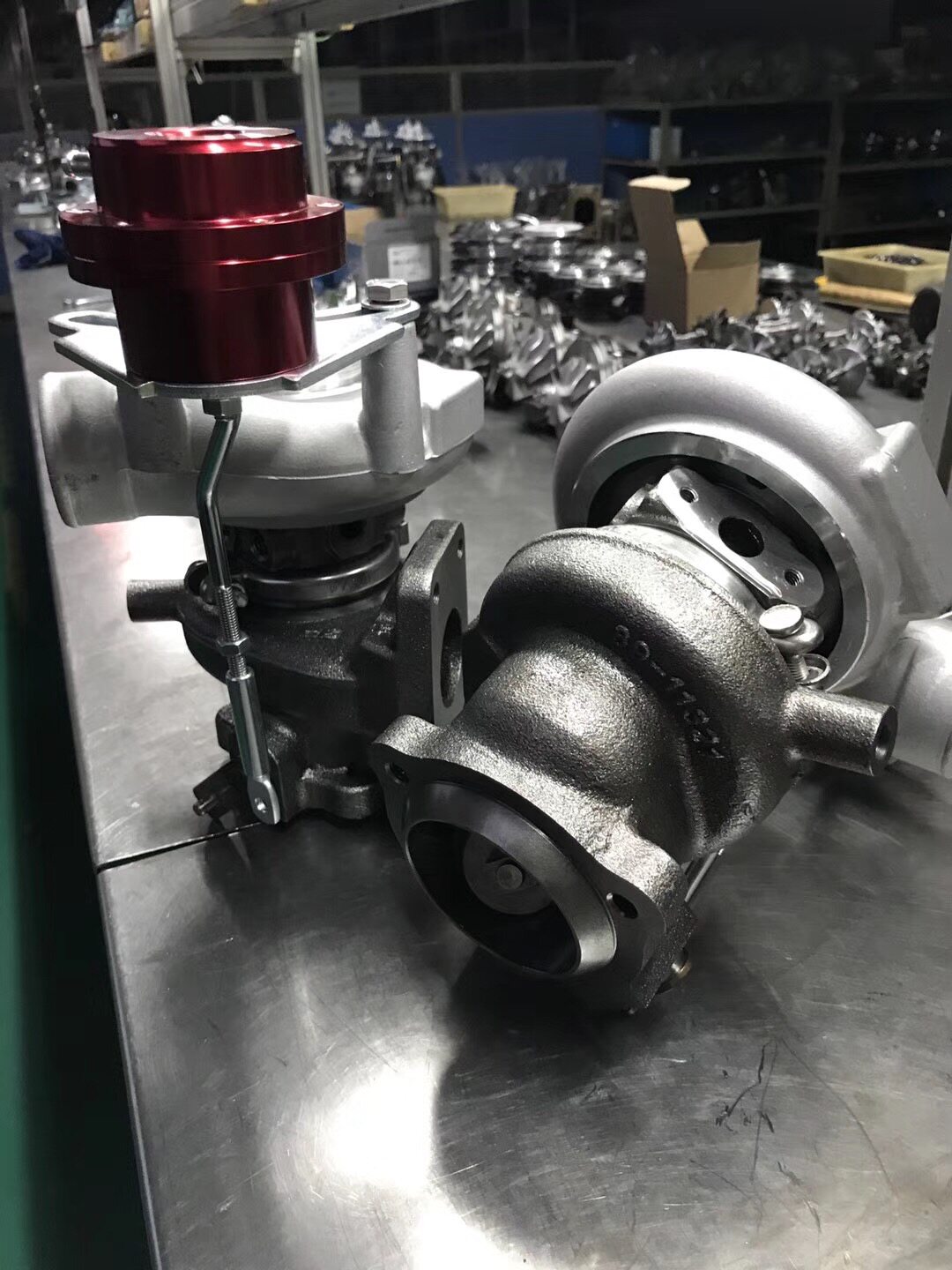 涡轮增压器td04hl19t锻造叶轮萨博saabccd70改装农机配件