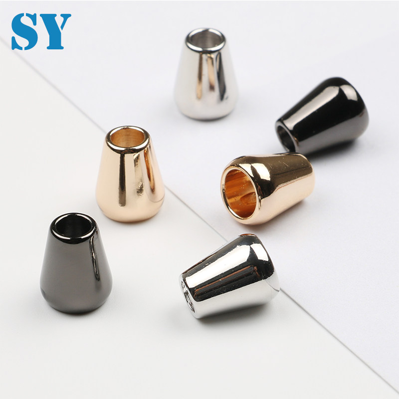 5mm金属吊钟羽绒服服装大衣绳扣止滑松紧调节纽扣