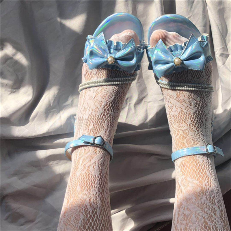 月满大人dt219原创lolita女鞋甜娘lo洛丽塔凉鞋时装凉鞋