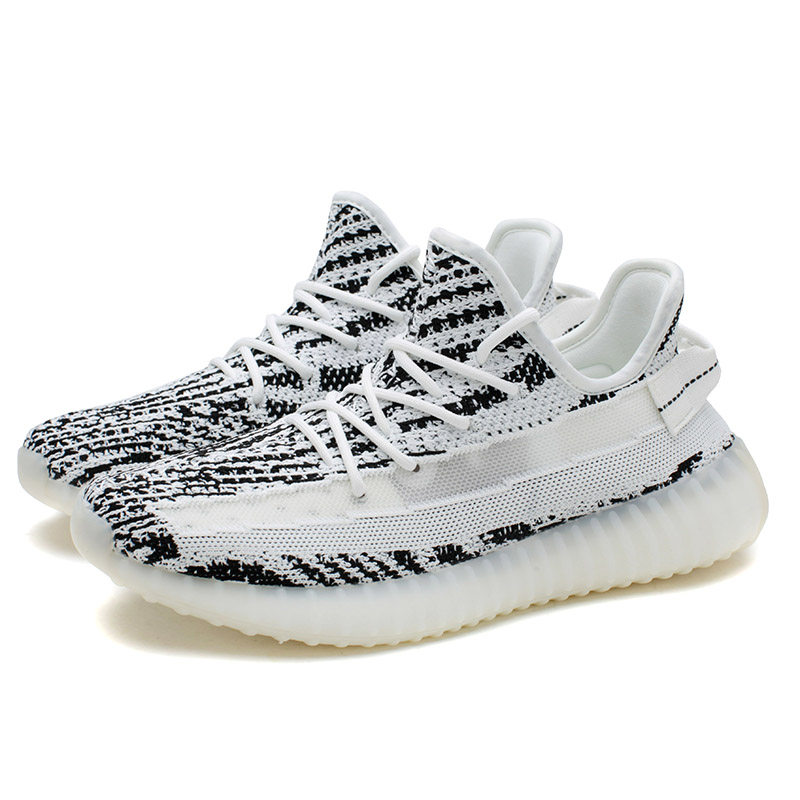 春夏椰子350v2新款黄油男鞋须白纯黑全白芝麻单鞋