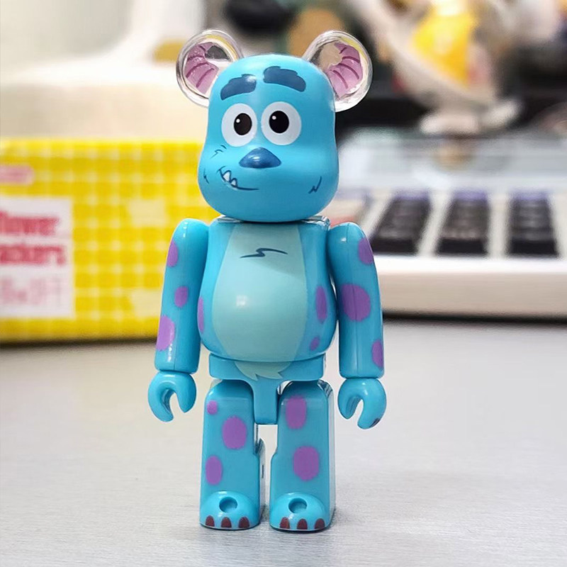 bearbrick暴力熊100积木熊盲盒潮玩小号小号手手办模型潮玩盲盒