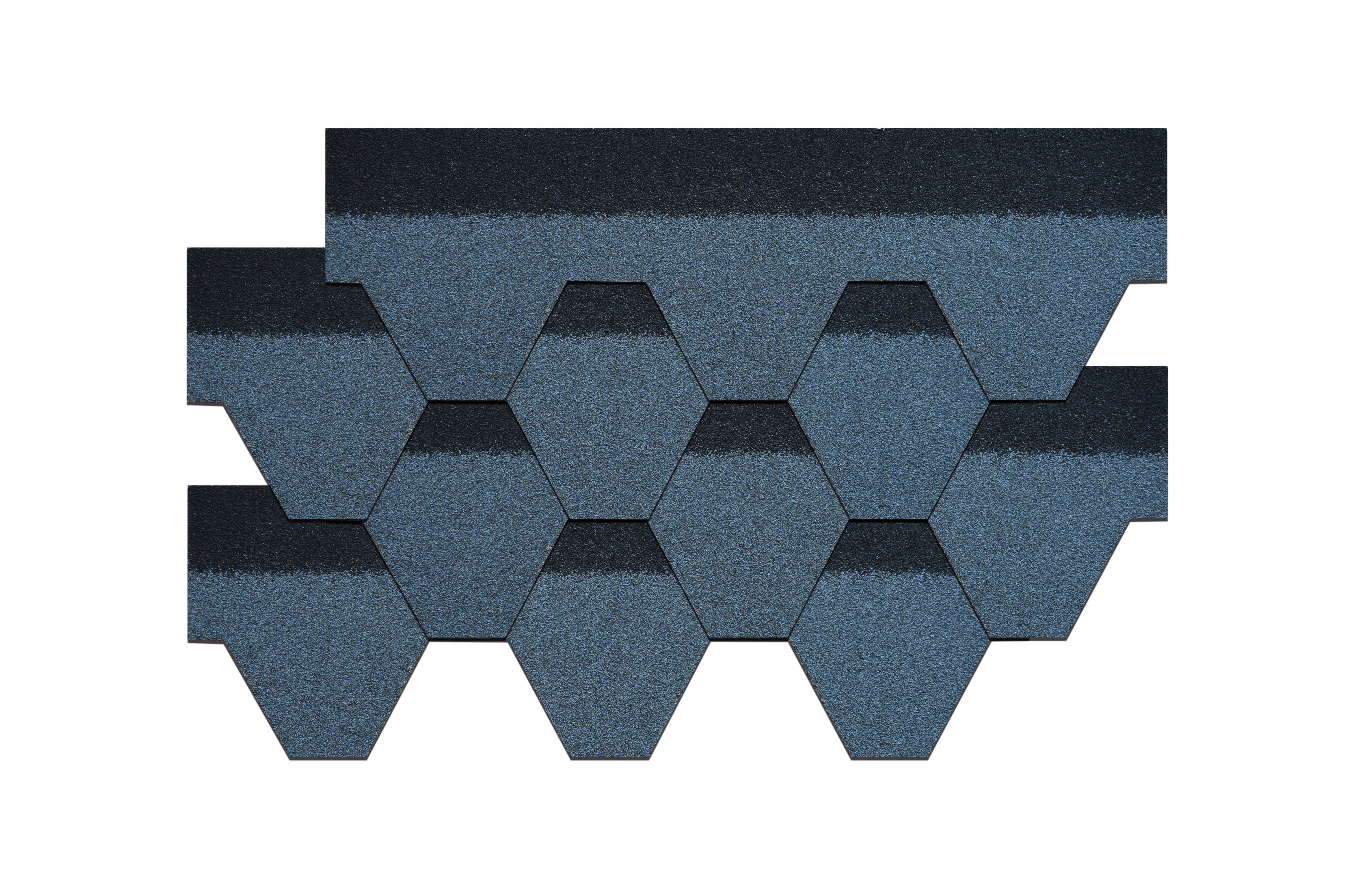 沥青青瓦马赛克自粘油毡防水屋顶玻纤瓦房房顶基础材料