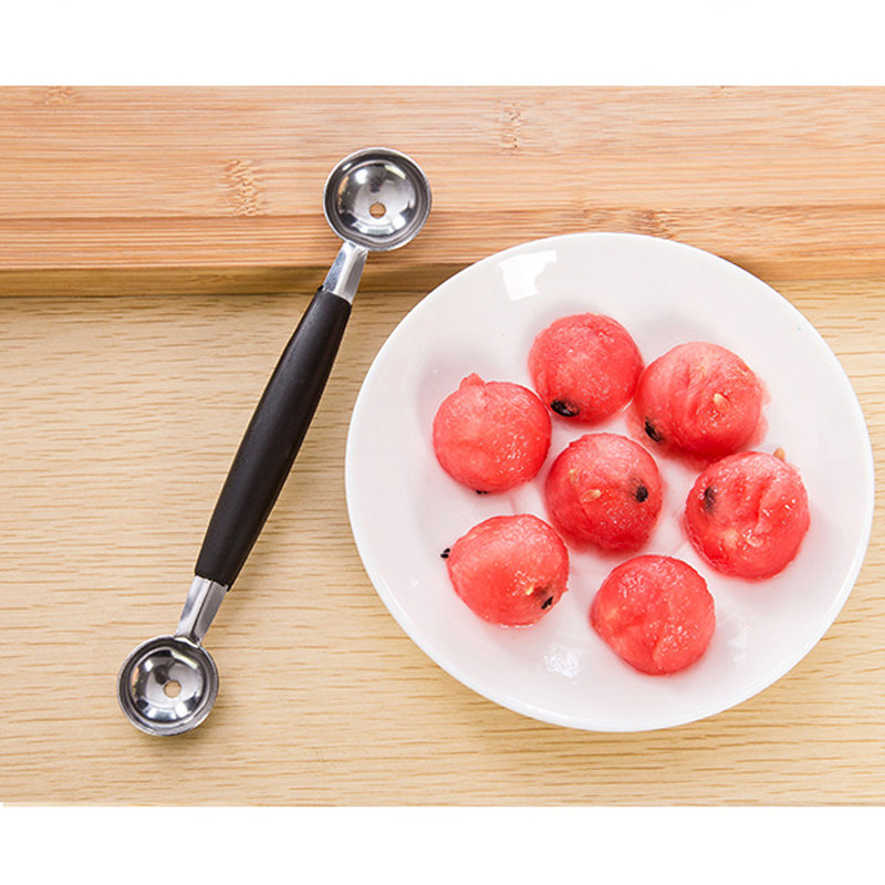 不锈钢挖球器西瓜挖球勺子水果去籽神器拼盘工具分割器雕花刀模具