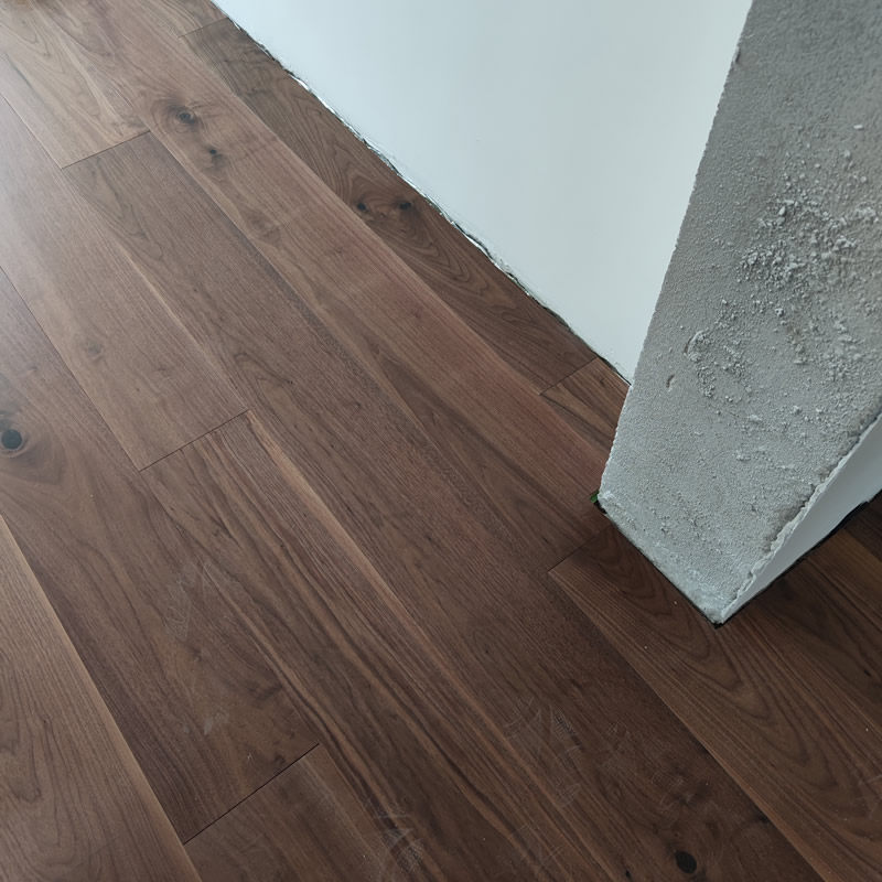 库卡实木f4厚表地板地暖三层木中胡桃美国实木复合地板