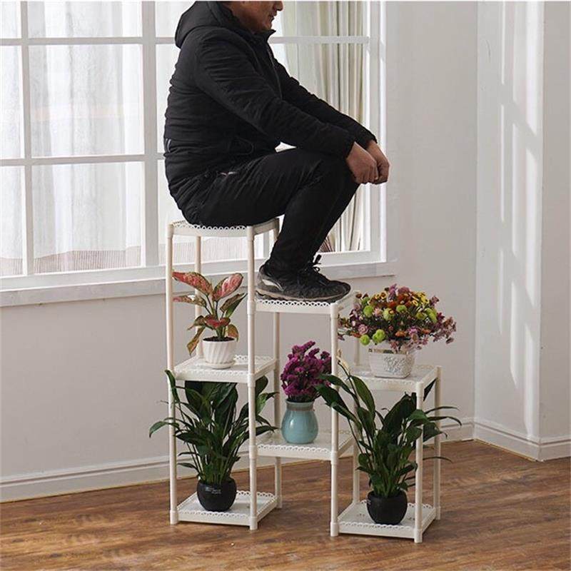 花架子多层室内特价客厅阳台花架置物架pvc绿萝花架