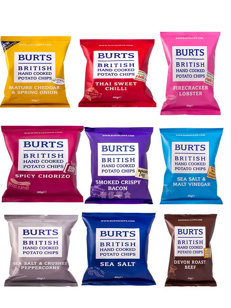 英国进口burts啵尔滋海盐胡椒薯片-来自店铺【奢侈零食】