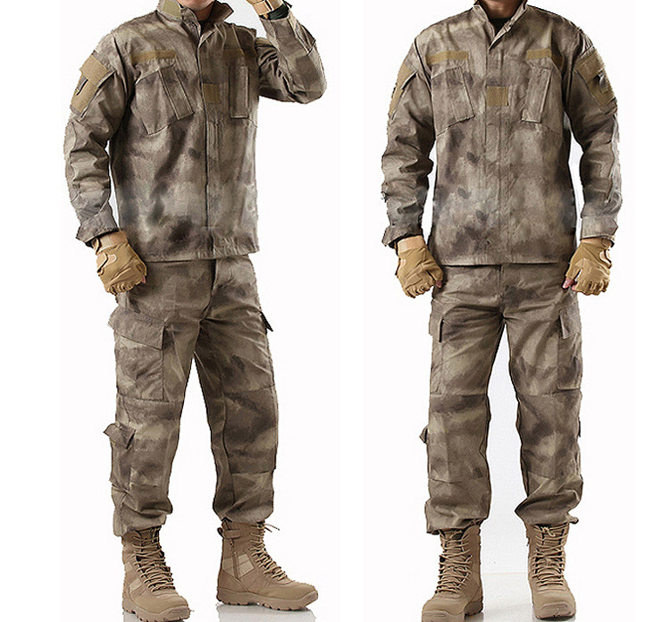 包邮atacs荒漠废墟迷彩服美式男迷彩服cs户外野战伪装迷彩套服