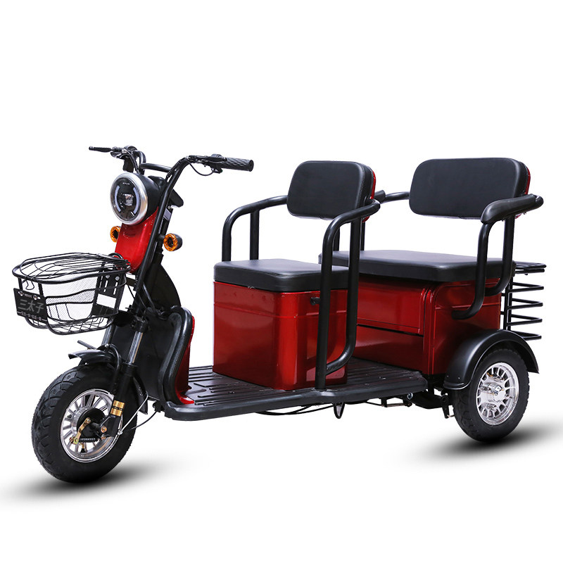 电动三轮车家用小型接送孩子新款客货两用拉货电动三轮车