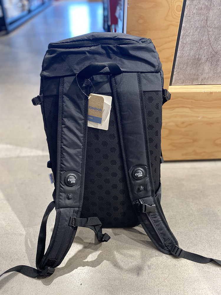 reebok锐步夏男女男女经典印花休闲运动双肩筒状充气双肩背包