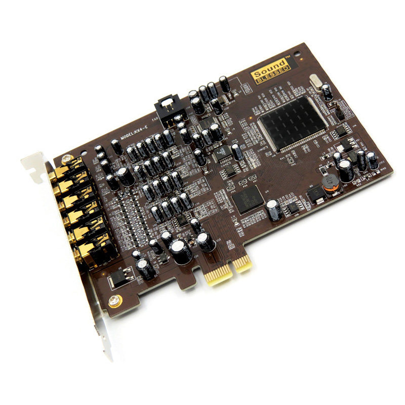 声卡唱歌歌创新技术台式机电脑a5pci-e7内置套装声卡