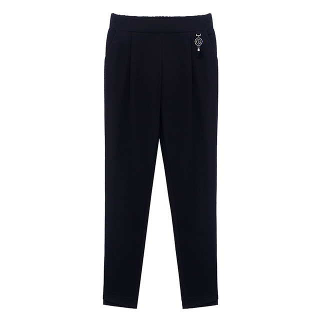 Harem pants women's summer loose casual pants spring and autumn carrot pants plus fat plus size thin mother middle-aged and elderly pants Harem pants women's summer loose casual pants spring and autumn carrot pants plus fat plus size thin mother middle-aged and elderly pants