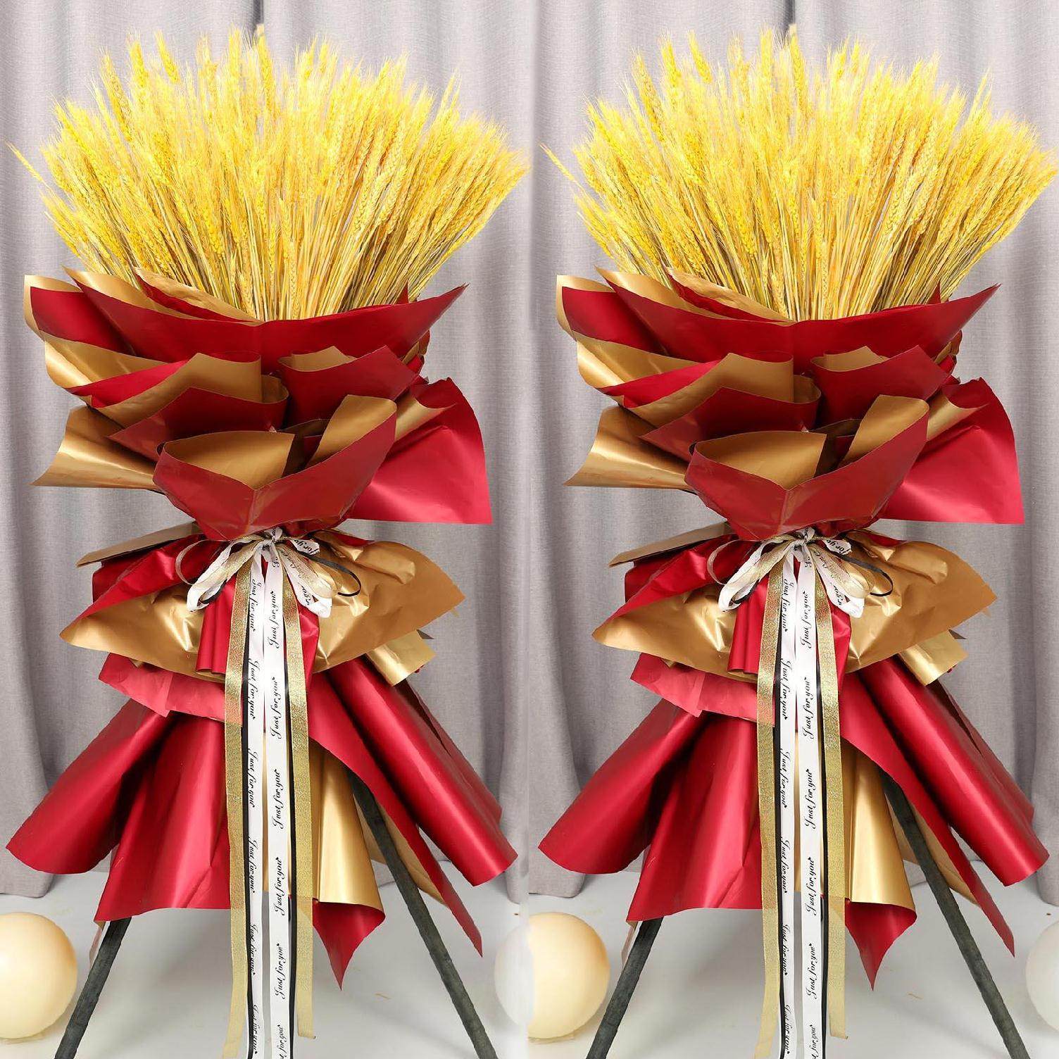 花篮金色麦穗创意开店网红装饰公司国庆店里开业气球