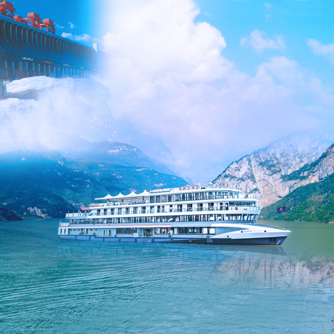 三峡宜昌旅游三峡游游轮大坝葛洲坝西陵两坝一峡境内跟团游