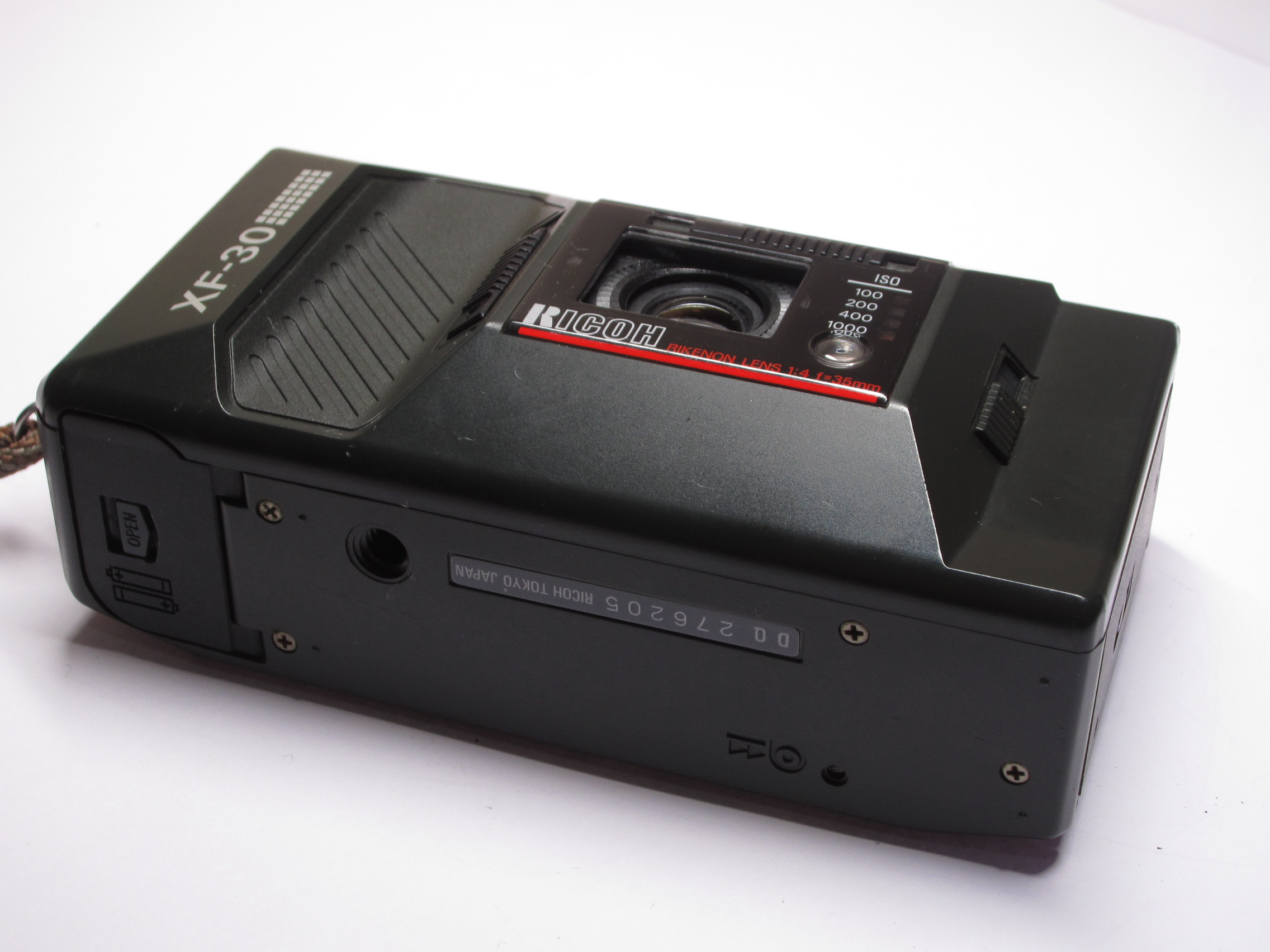 红色理光 ricoh xf-30d/xf-30super定焦傻瓜胶卷相机