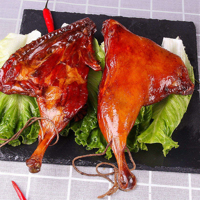 6个腊鸭腿 湖南特产腌制风干烟熏咸鸭腿板鸭肉咸腊肉腊鸭下酒菜-mc母