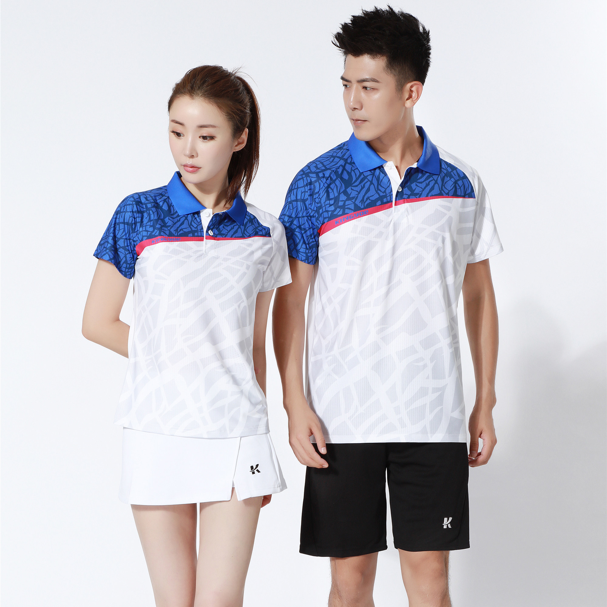 新款羽毛球套装男女女款速干乒乓球运动服团购定制羽毛球服