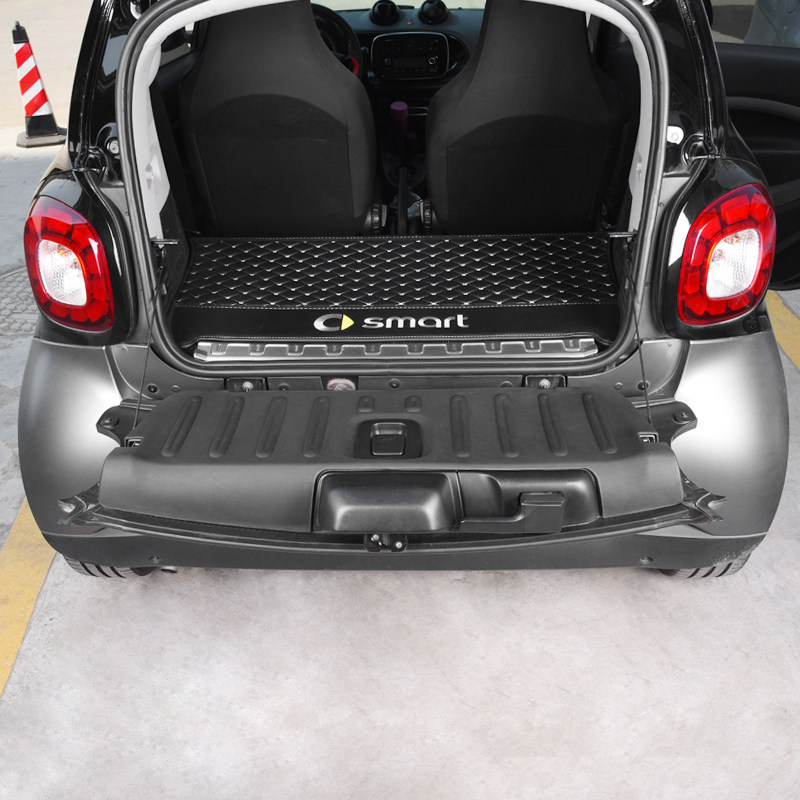 专用新款smart后备箱盖板尾门储物盖置物盖板斯玛特smart改装