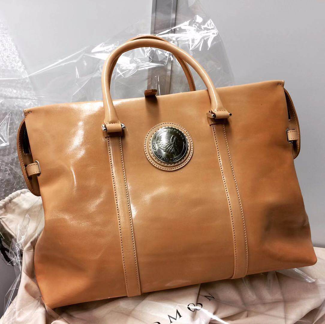 日本正品redmoon红月rm-gb-dc真皮牛皮男士商务休闲男士包袋