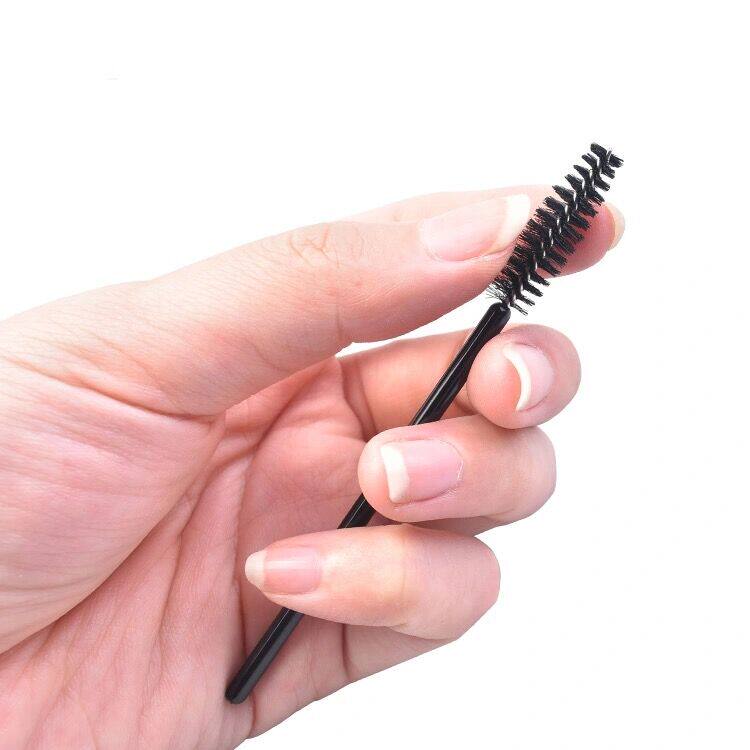 嫁接包邮睫毛梳子化妆实心一次性螺旋美睫刷眉化妆