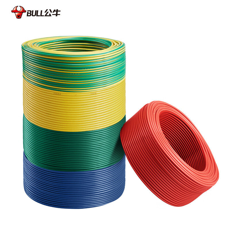 公牛电线电缆bvr单芯多股铜线国标铜芯电线16平方单芯线
