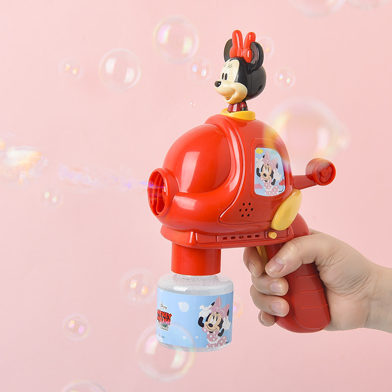 迪士尼泡泡机儿童全自动正版网红米奇电动吹大泡泡吹泡泡