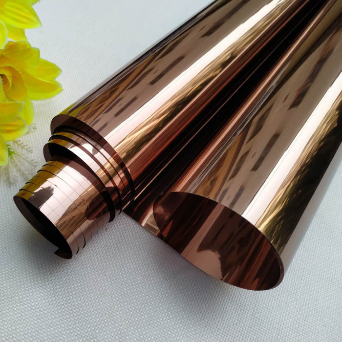 双面茶色玻璃贴膜茶镜镜面装饰单向透明隔热瓷砖