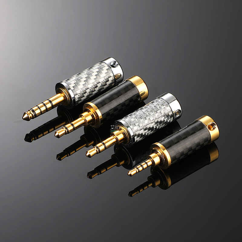 手机四节44节麦克风线控声道双声立体声耳机35mm连接器