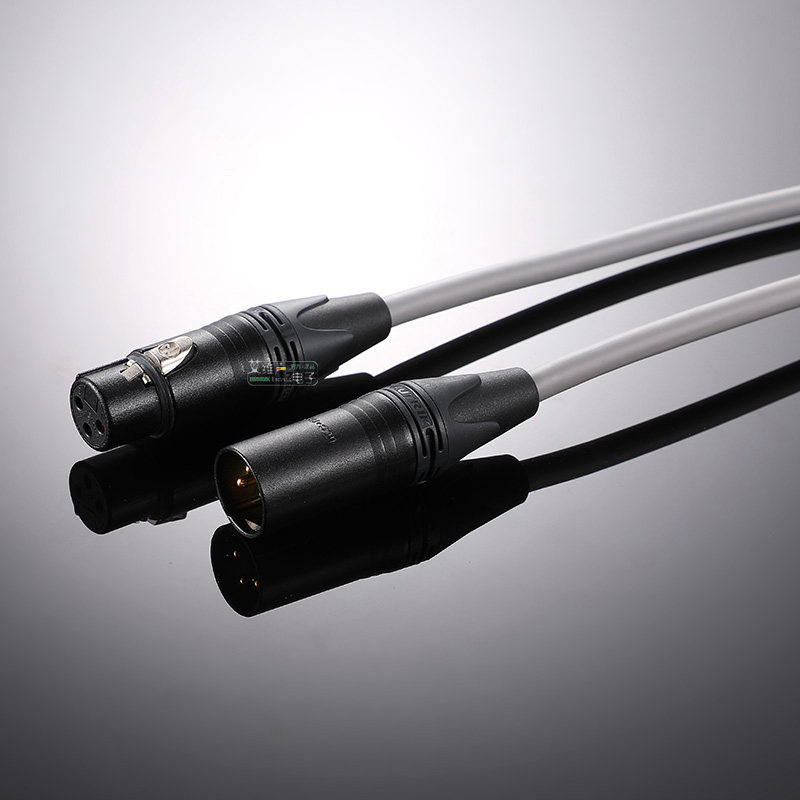 崔克进口hifi影音话筒麦线卡侬canare卡农母线连接线