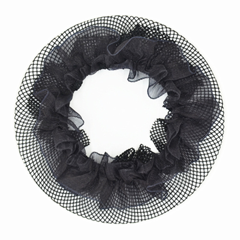 头发儿童盘头网兜艺考舞蹈隐形包发弹力网罩发饰
