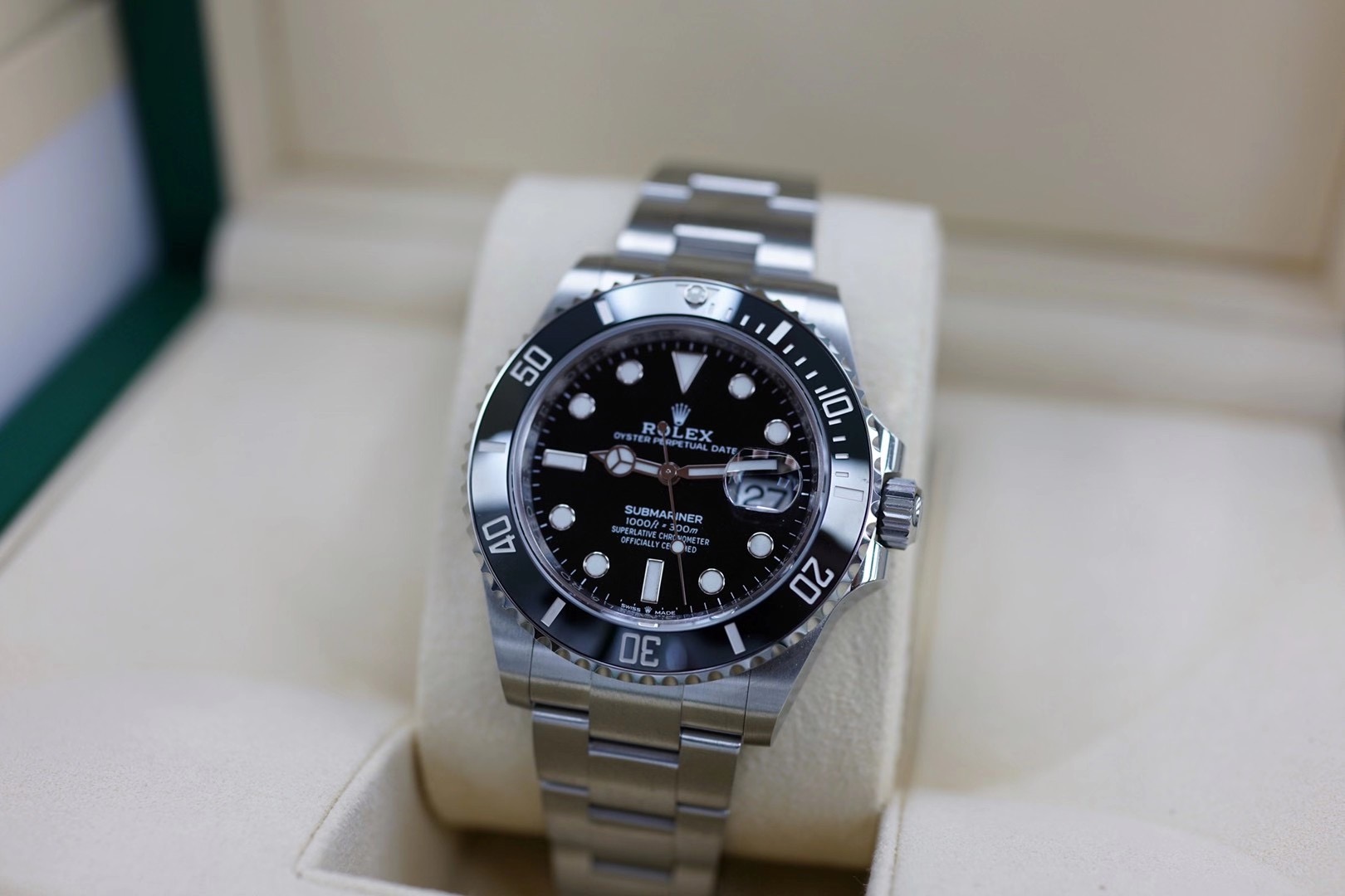 劳服陪同 劳力士ROLEX 新款黑水鬼126610LN机械男表 国行现货