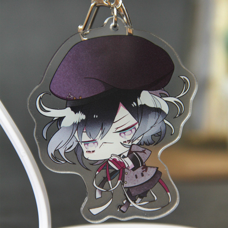 魔鬼恋人动漫周边亚克力钥匙扣挂件逆卷修奏人无神皓书动漫挂件