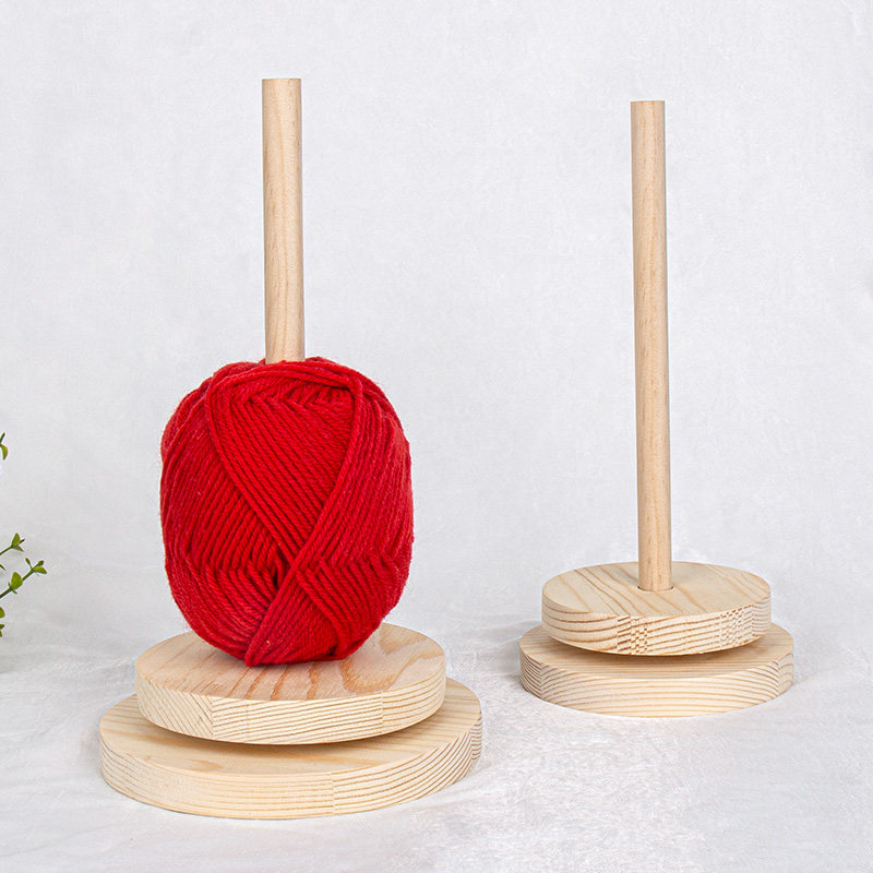 家用绕线毛线轴可转转动旋转针织线团手作编织毛线