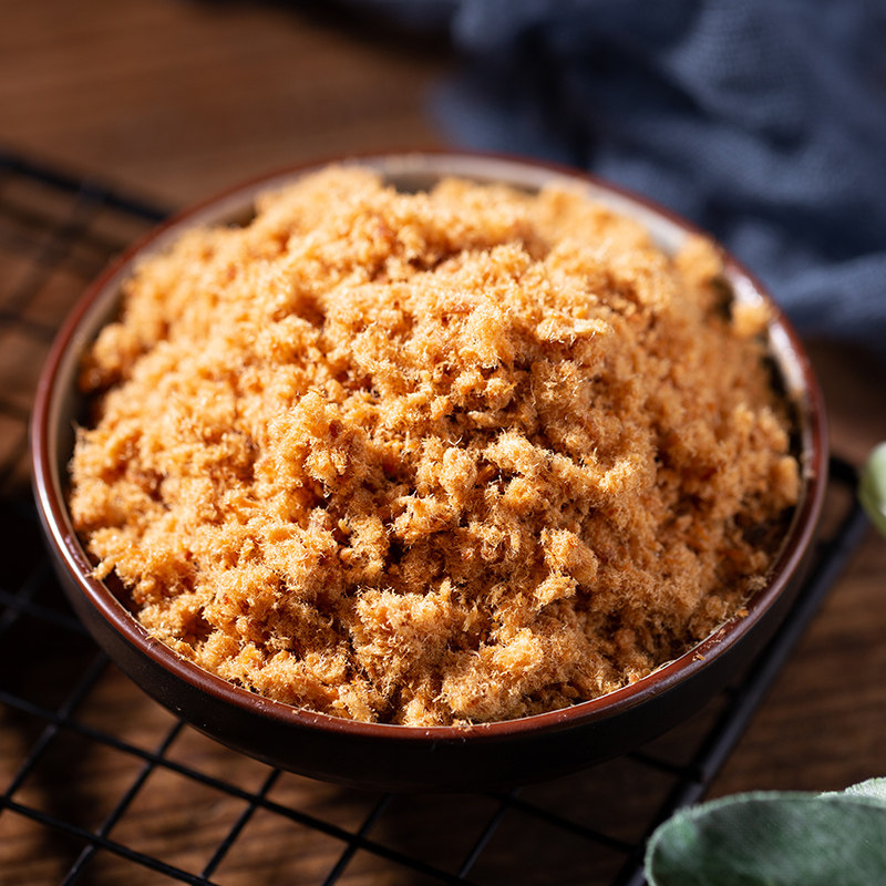 雀实香 香酥猪肉松零食罐装寿司专用海苔早餐儿童营养辅食 猪肉松