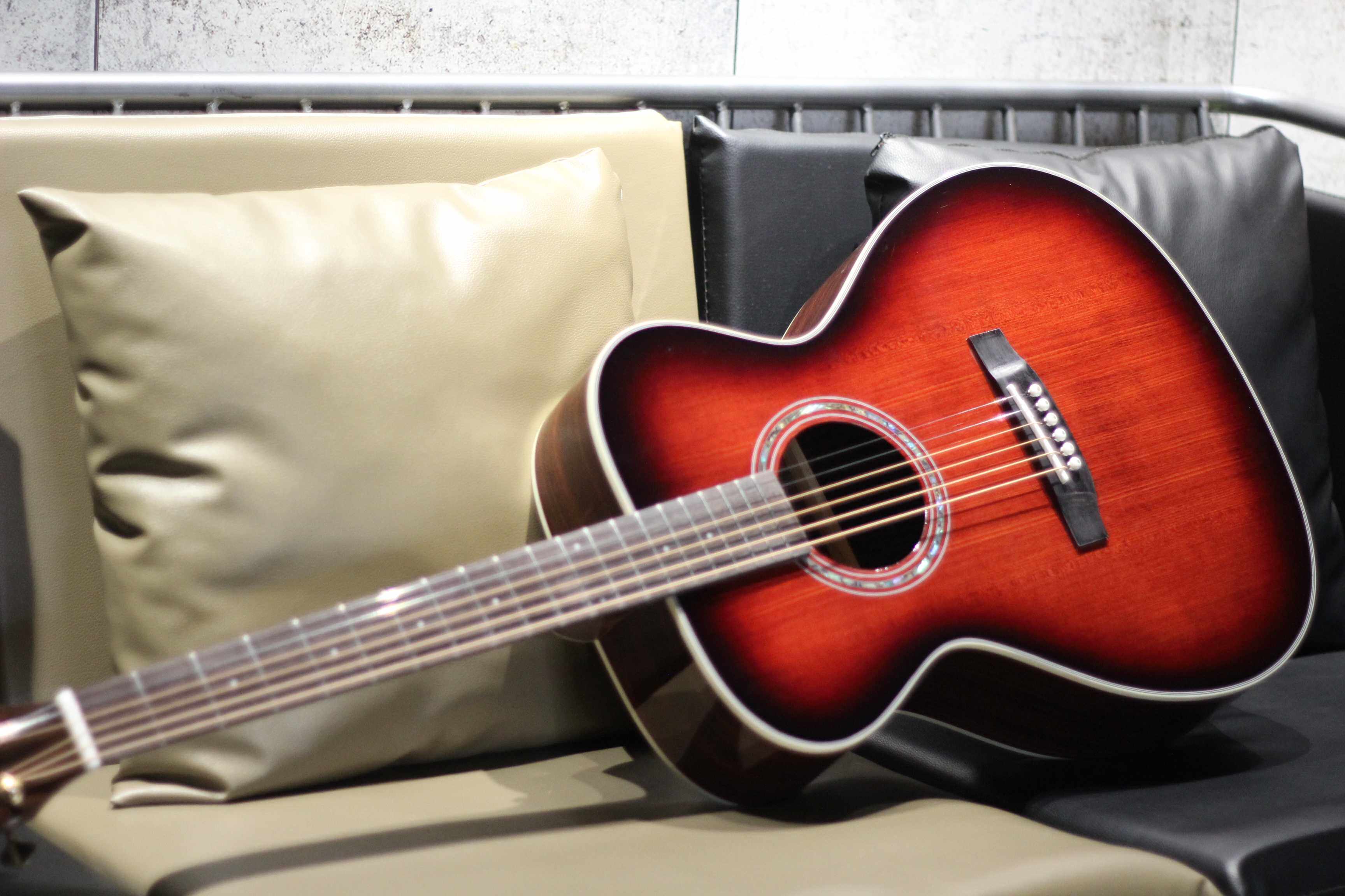 吉他yamo雅木ooo28naf全光光亮民谣琴师签名吉他民谣吉他