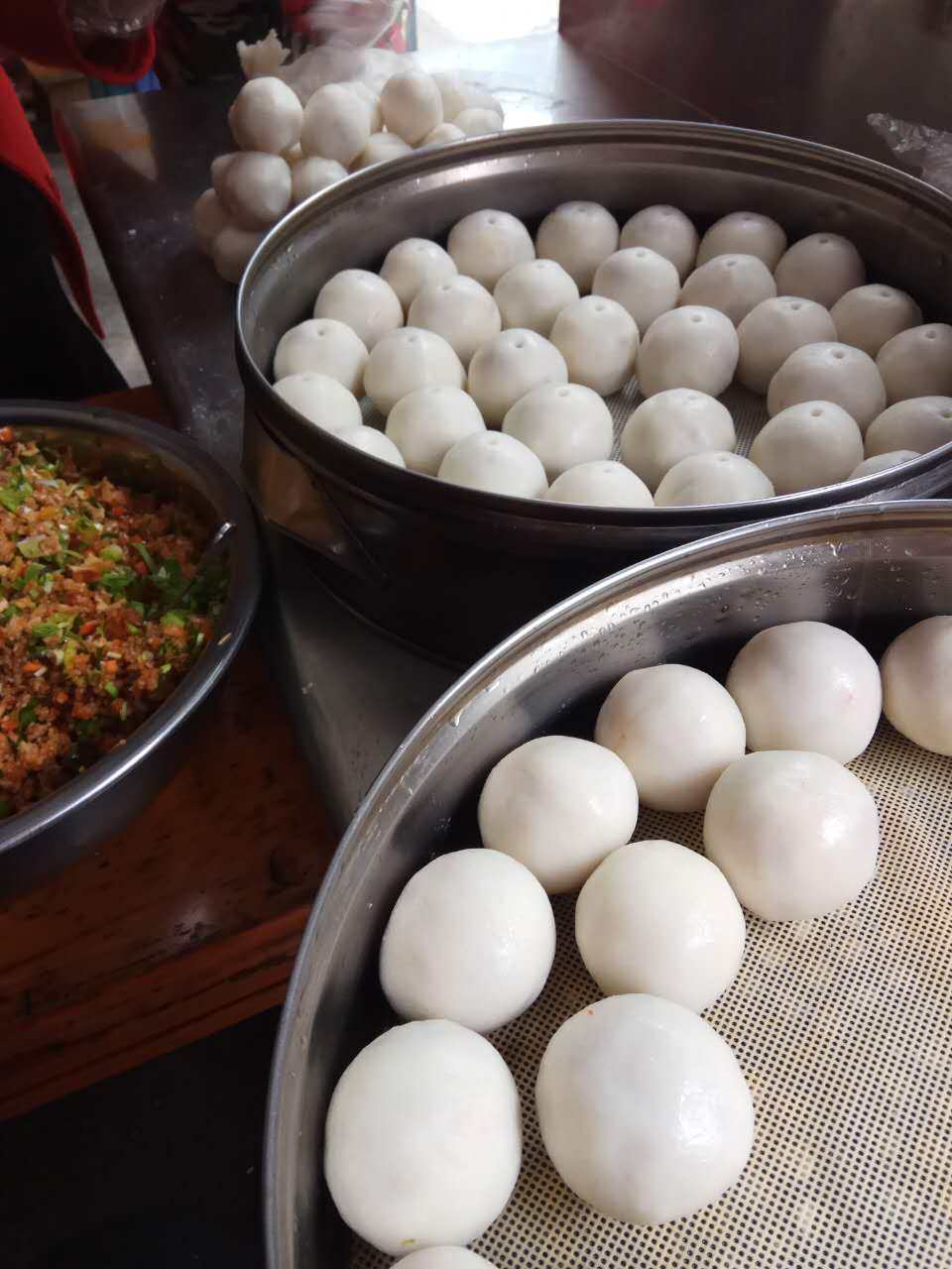 沔知味湖北仙桃特产妈妈做的团子牛肉玉米馅米团子10个装