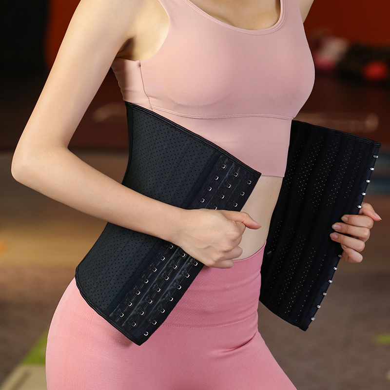美女照我运动升级骨束腰带健身收腹绑带护腰运动护具