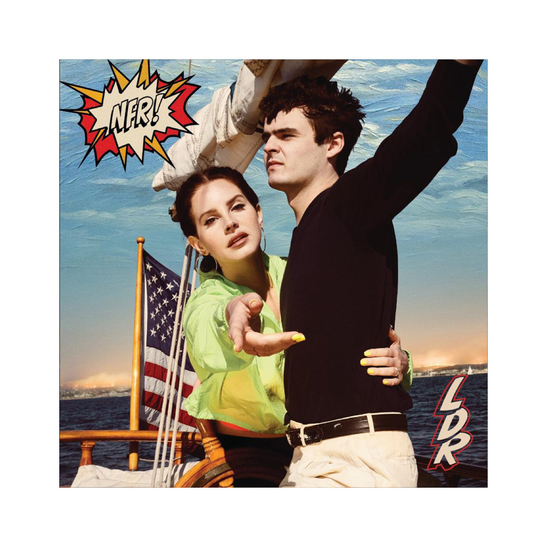 打雷lanadelrey欧美女歌手音乐专辑封面宿舍墙贴版画