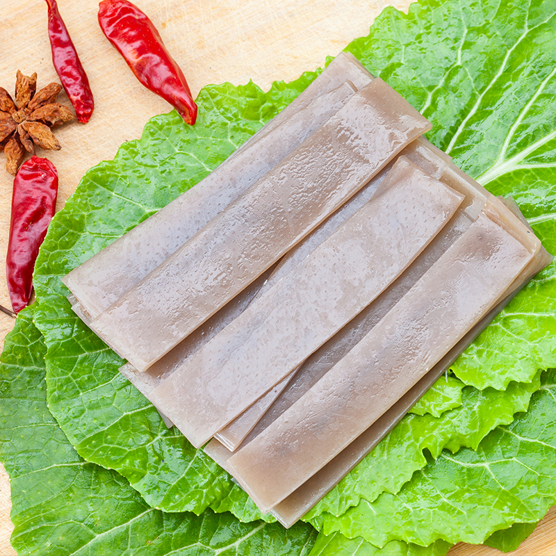 帆舟苕皮火锅宽粉串串香鲜苕皮四川粉皮子红薯湿苕皮280g/2袋包邮