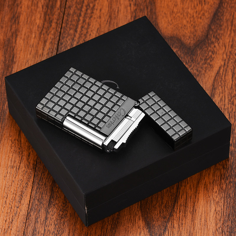 calories钢陶瓷精品朗声打火机 纯铜送礼创意充气品牌个性砂轮式