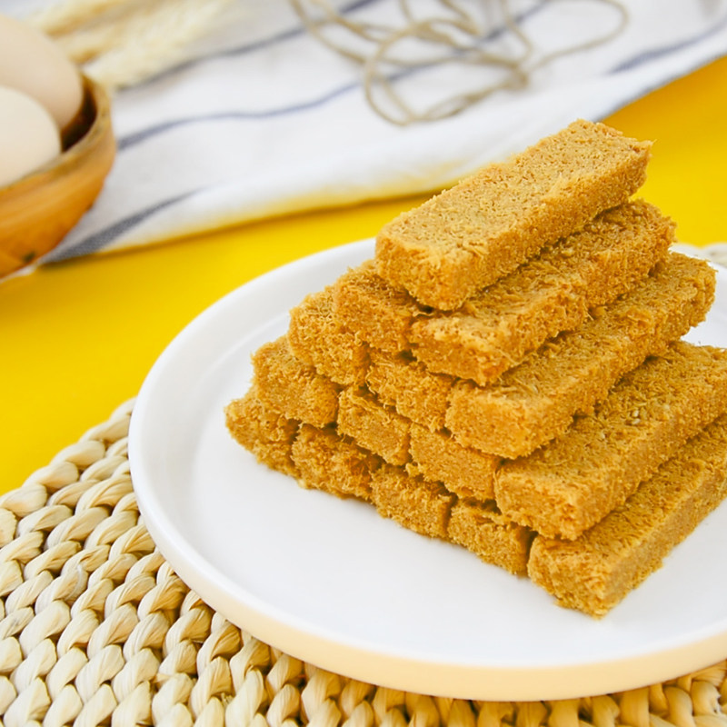 发财娃黄金蛋酥蛋黄制作一品蛋酥鸡蛋酥休闲办公室小