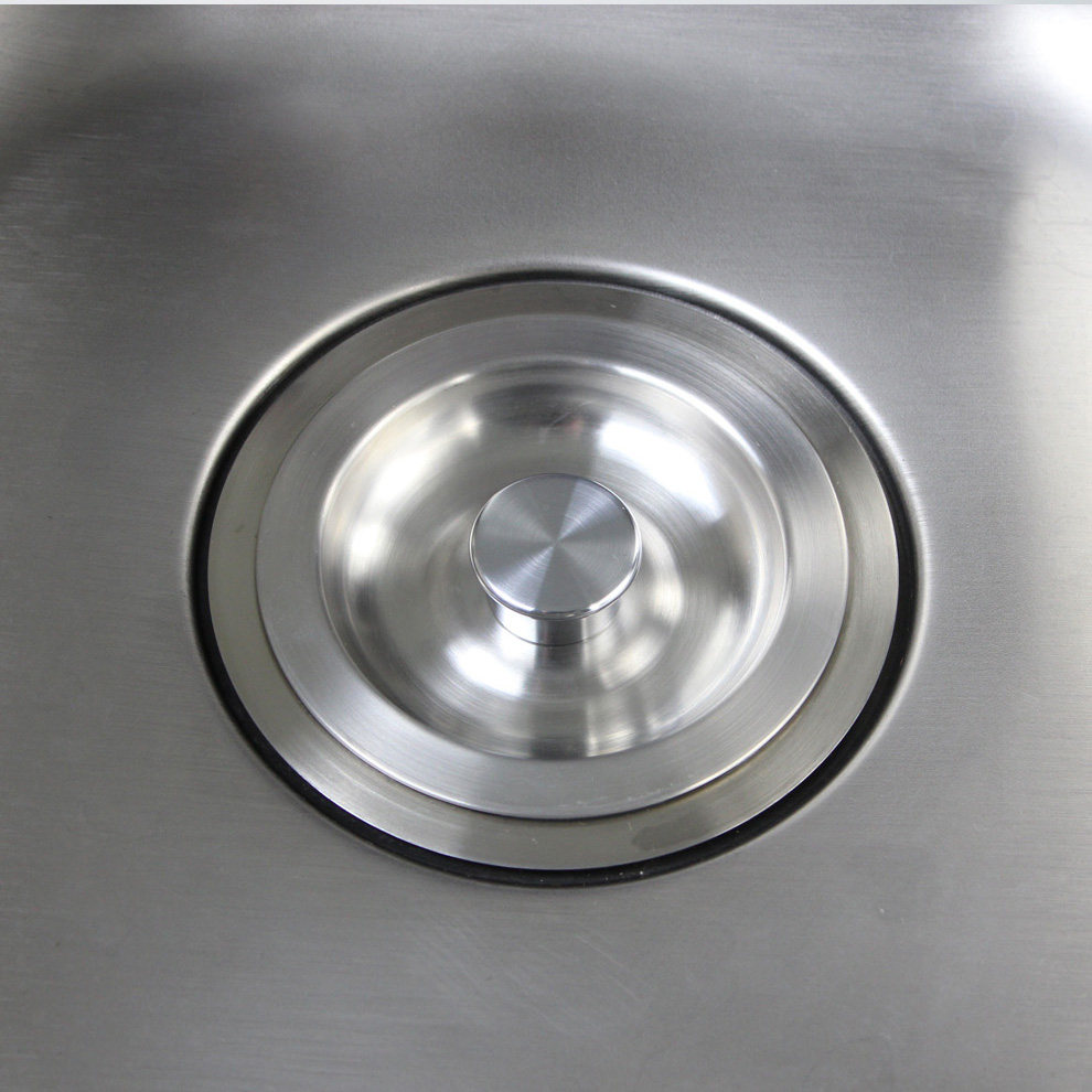 天力厨房不锈钢水槽盖子 洗菜盆堵塞 水池塞子 直径9.5厘米qs057
