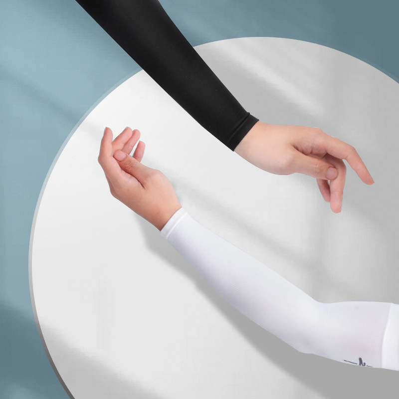 夏季防晒冰袖袖套户外女款薄冰丝手袖护开车袖