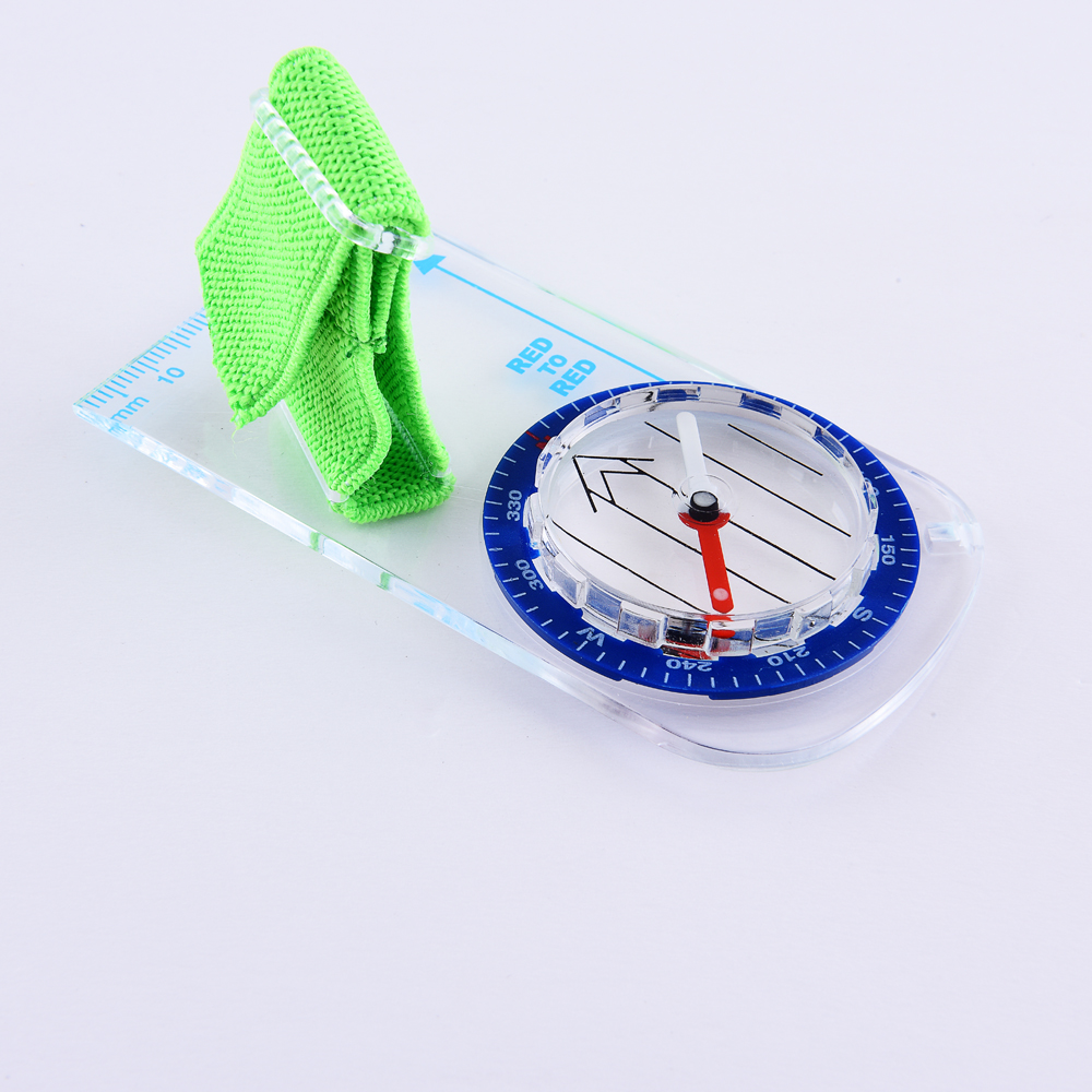 包邮 定向越野指北针 教学训练户外拓展指北针 城市定向指南针