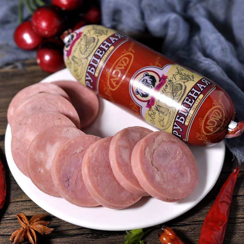 网红推荐俄罗斯风味卢布肠猪肉鸡肉熏肉火腿超好吃肉香肠包邮