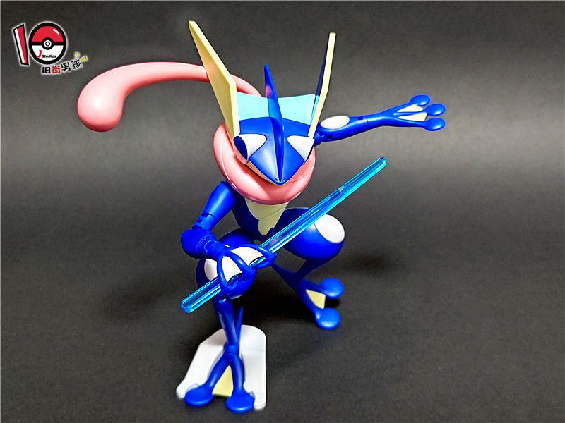 现货正版万代bandai宝可梦甲贺忍蛙大号可动手办潮玩盲盒