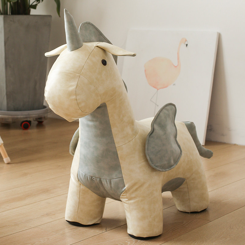 创意凳子小马矮凳坐凳脚节日礼品沙发独角矮凳