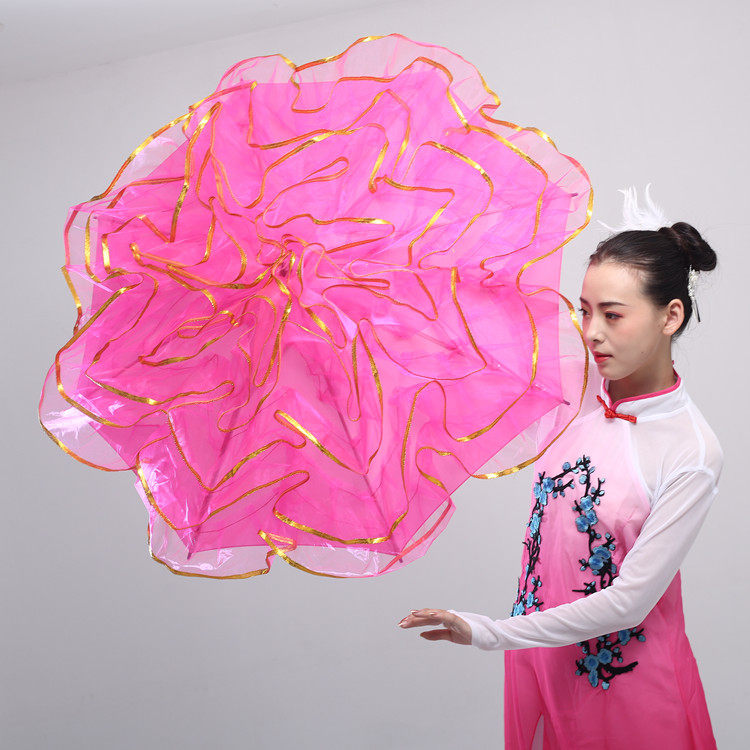 跳舞舞蹈花伞演出秧歌伞走运动会道具装饰舞台工艺伞