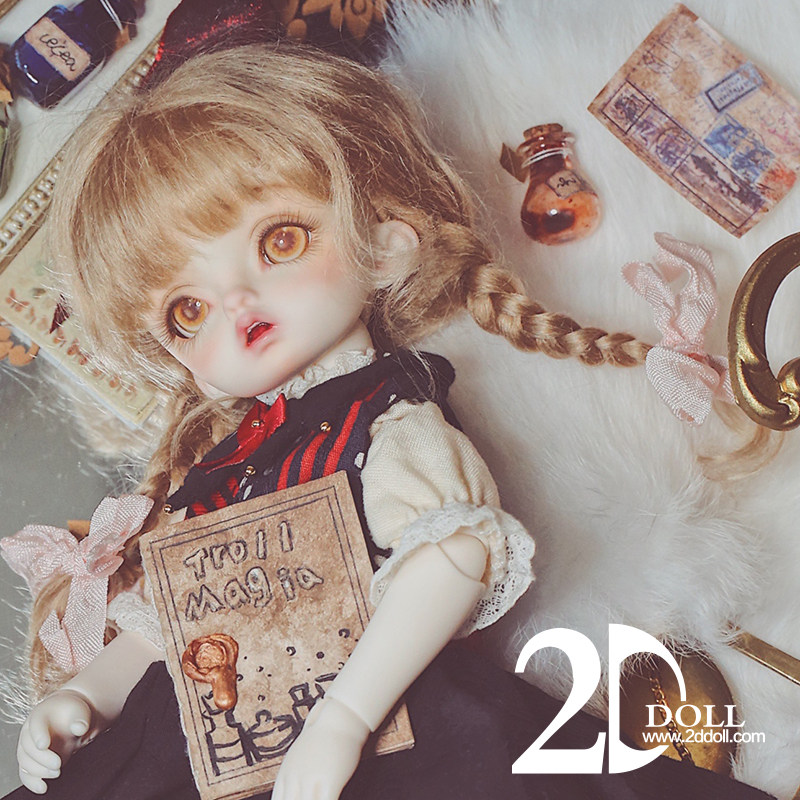 2ddollbbbjd娃娃贝阿阿朵beaduo2.5d系列bjd