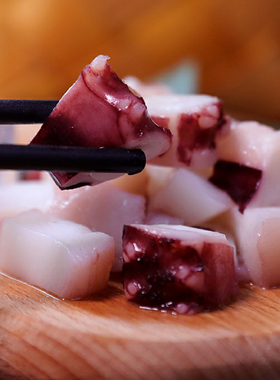 东水鲜觅度八爪足切粒1kg章鱼粒